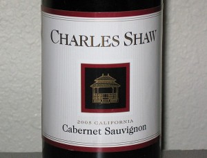 Charles Shaw 2005 Cabernet Sauvignon